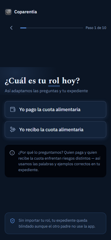 Cuéntanos tu situación